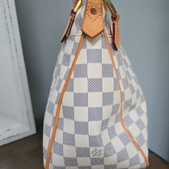 Figheri PM Louis Vuitton Damier Azur Bag - Picture 3 of 16